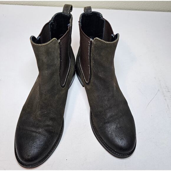 Thursday BootsAnkle Handmade brown Suede leather W's 6.5. USA designed.‎ Stylish - Picture 8 of 16